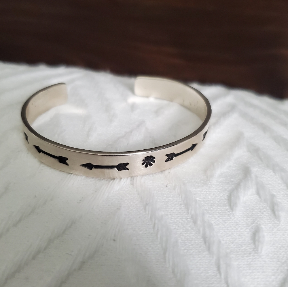 Navajo Sterling Silver Bracelet
